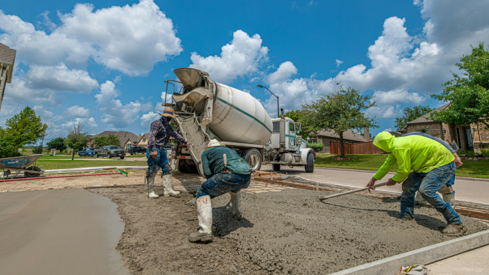 Construction career, Foundations of Concrete name image