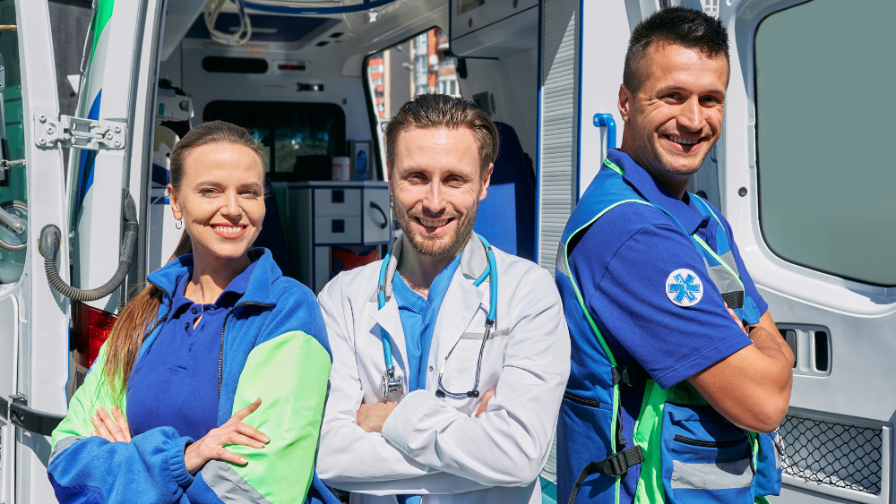 Healthcare career, Healthcare Provider to EMT name image